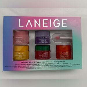 NIB: LANEIGE Mini Lip Treatment Collection - 5 Colorful Masks